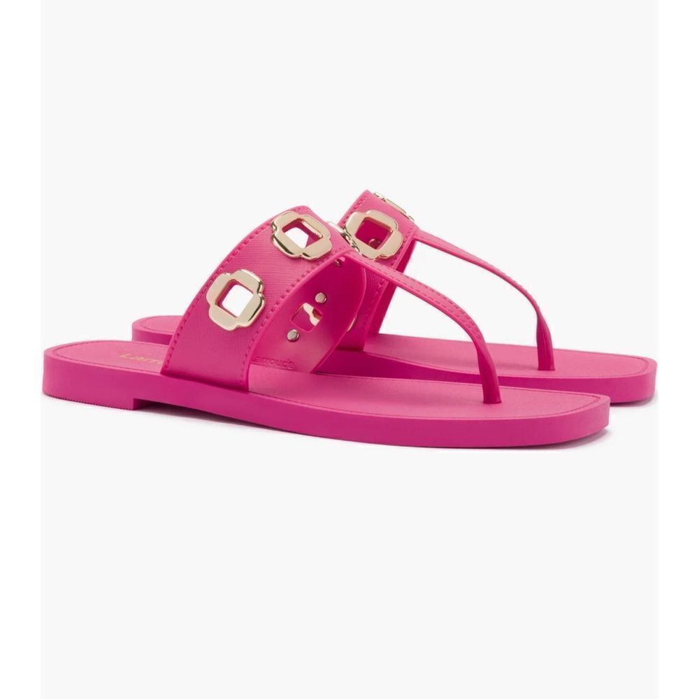Larroude Milan Jelly Thong Sandal